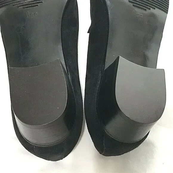 Gravati Shoes Suede Venetian Loafers Men 8 Women 9.5 Wilson Dean Wilkes Bashford - Picture 7 of 12